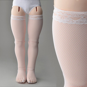 Lusion Doll Size - Net Band stocking(White)[C5-6-3]