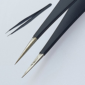 ESD precision tweezers straight type