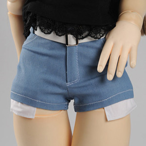 Lusion Size - MKM Hotpants (L.Blue)