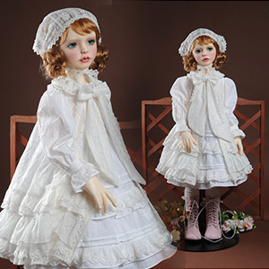 Lusion Size - Sweet Marsh Outing Dress (White)