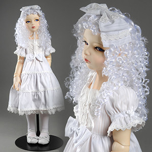 Lusion Size - Uris Dress (White)[C5-2-5]