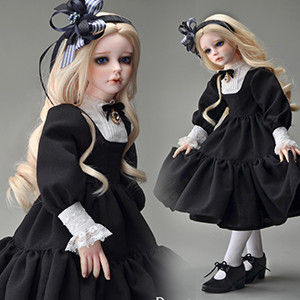 Illua Doll Size - GK Dress (Black) [B4-6-4]