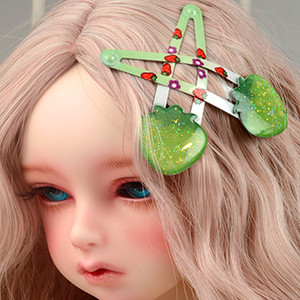 KD Strawberry HairPin Set(Green)