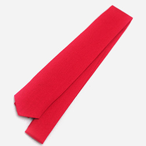 Model Doll Size - Solid Necktie(Red)