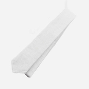 MSD - Solid Necktie(White)