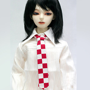 SD - Pattern Necktie(Red&White)