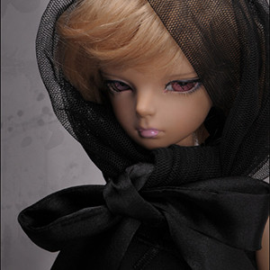 Model & MSD - Lady Scarf (Black)