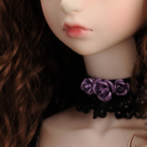 SD & Model - Rose War Choker (Violet)[F3-4-4]