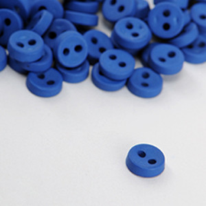 5.5 mm Round Simple button (Blue)