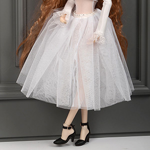 Fashion Doll Size - Devno Skirt (White)