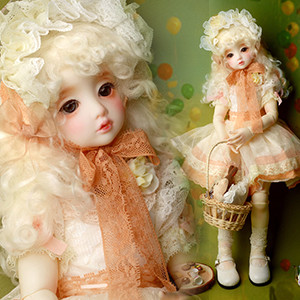 (Limited Costume) Illua Doll Size - Like Little Alice Dress Set- LE10