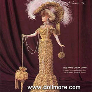 VOLUME 31 - 1903 Paris Opera Gown (Patterns)