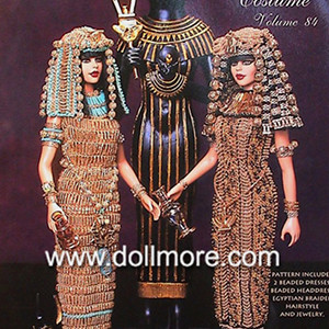 VOLUME 84 - 4-BC Clopatras jeweled Costumes(Patterns)