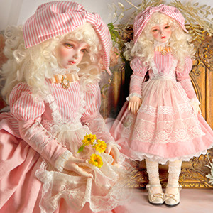 (Limited Costume) Illua Doll Size - Alice in Fake Land Dress Set - LE10