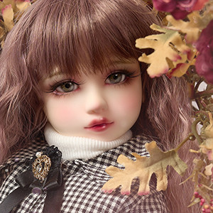 限定品定番[Dollmore] 球体関節人形 Illua Doll - Ribbon Candy : Black Petit Dahlia - LE10 本体