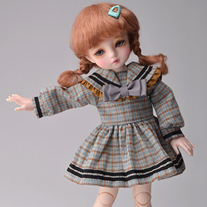 Dear Doll Size - USD - CSS Dress (Gray) [K8-4-6]