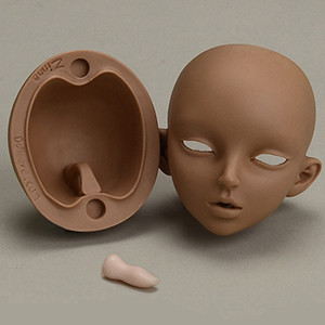 Dollmore Judith Doll Head - Zinna Head (Suntan) 