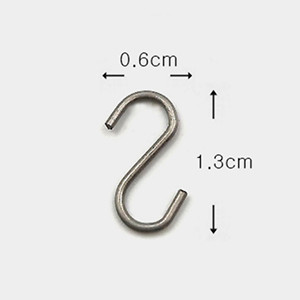 S hook (1.3cm)