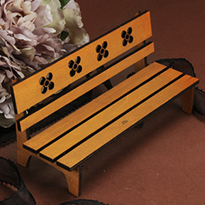 USD Size - Povoda Wood Bench (Brown)