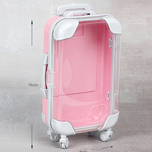 Middle Size - Heemang Traveling Trunk Bag (Pink)