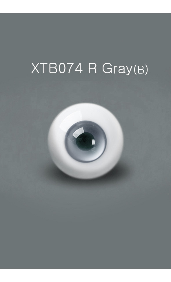 20mm Round Glass Eyes (XTB074 R Gray)(B)