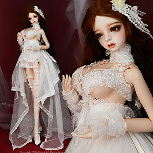 (Limited Clothes Set) Glamor Model F Size - End of the White Summer Dress Set - LE10