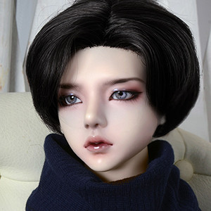 (8-9) HSUP Short Wig (Black)