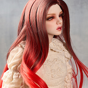 (8-9) Sokong Parting Wig (Red)