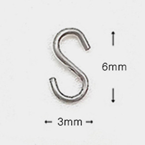 S hook (0.6cm)