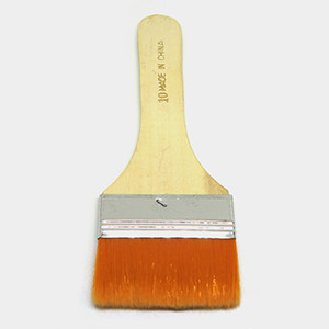 Wood Mini White Brush A (Large No. 10)