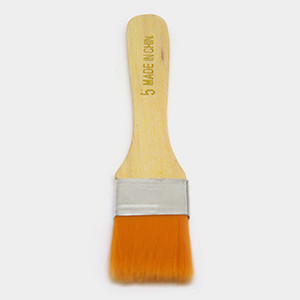 Wood Mini White Brush A (Small No. 5)