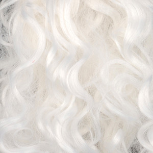 Mohair Wave string Hair (A-type) : White (SM101)