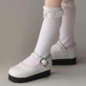 Narsha Size - Noble Basic Girl Shoes (White)