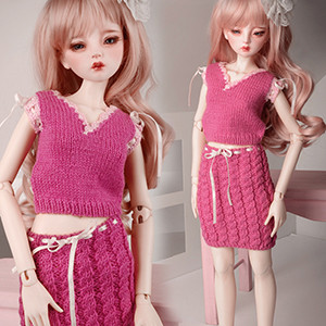 SD - Petal Soft Knit Set (Pink)