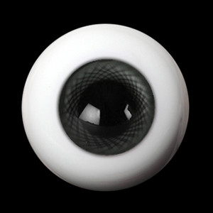 28mm Solid Glass Doll Eyes (43(B)-R245(B)