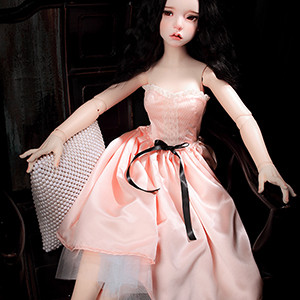 Trinity F Doll Size - Maella Dress (C Pink) - LE10