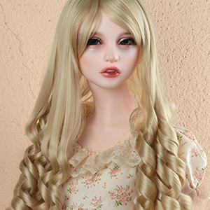 (13-14) Crispated Long Wig (Blonde)