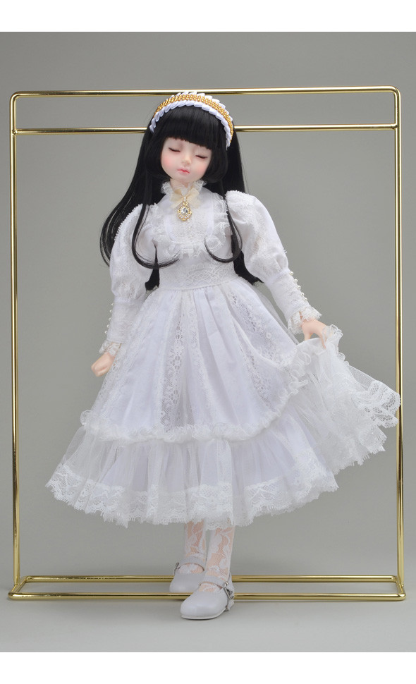 (Pre-Order) MSD - VK Dress (White)