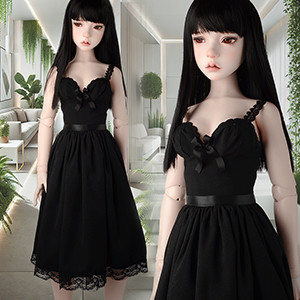 Trinity F Doll Size - Sellia Dress (Black)