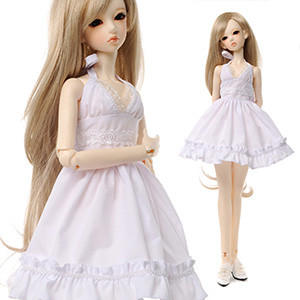 (Pre-Order) SD - Rallala Dress (White)