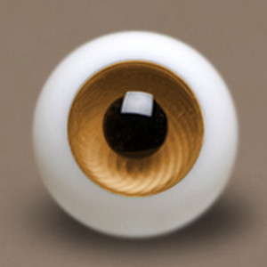 Paperweight Glass Eyes 14mm (Lt.Brown)