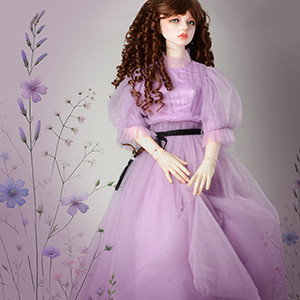 Trinity F Doll Size - Lupine Dress (Violet) - LE 10