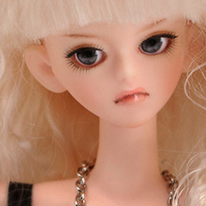 12inch Cute Doll Head - Lulu (PVC/Dark Normal Skin)