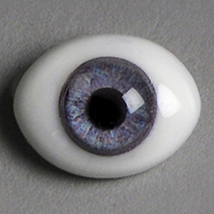 12mm Classic Flat Back Oval Glass Eyes (CD08)