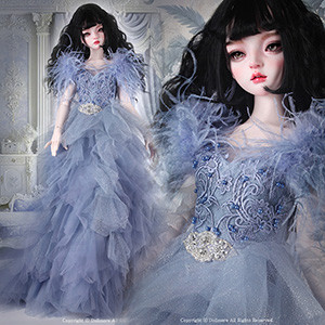 [Limited Dress] Trinity Doll F Size - Azure Flurry Dress Set - LE10