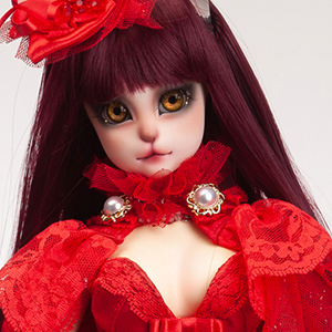 Catish Girl Doll - Intactly Reaa In Red - LE10