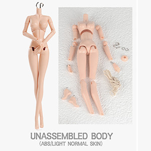 12inch Dollmore Doll Basic Unassembled Body (ABS/Light Normal Skin)