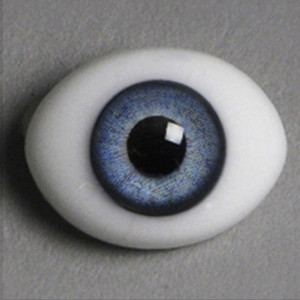 (Pre-order)12mm Classic Flat Back Oval Glass Eyes (MA03)