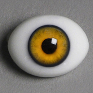 (Pre-order)12mm Classic Flat Back Oval Glass Eyes (MA09)