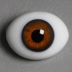 (Pre-order)12mm Classic Flat Back Oval Glass Eyes (MA11)